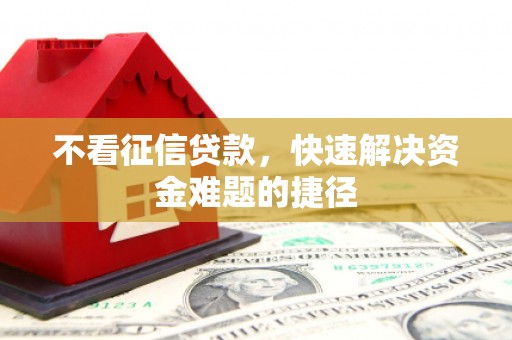 曹妃甸不看征信贷款，快速解决资金难题的捷径