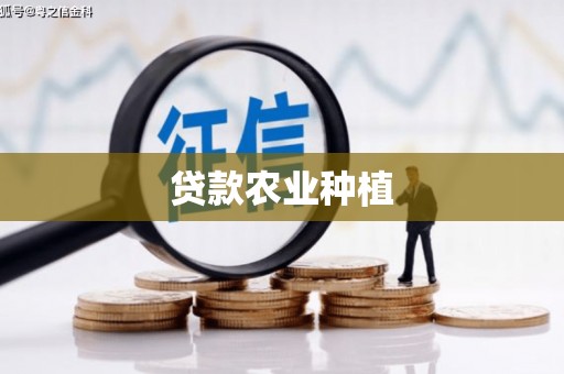 曹妃甸贷款农业种植