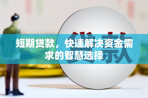 曹妃甸短期贷款，快速解决资金需求的智慧选择