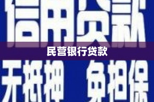 曹妃甸民营银行贷款