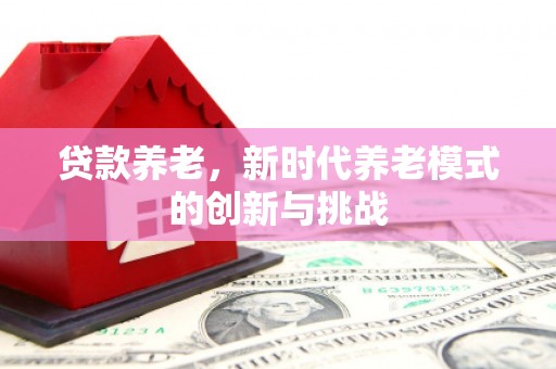 曹妃甸贷款养老，新时代养老模式的创新与挑战