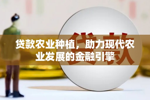 曹妃甸贷款农业种植，助力现代农业发展的金融引擎