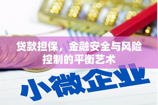 曹妃甸贷款担保，金融安全与风险控制的平衡艺术