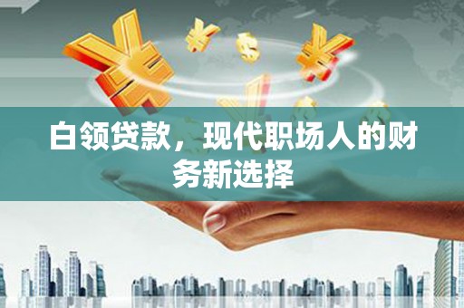 曹妃甸白领贷款，现代职场人的财务新选择