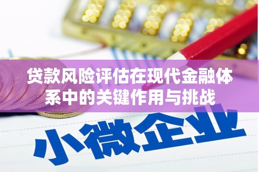 曹妃甸贷款风险评估在现代金融体系中的关键作用与挑战