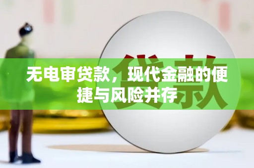 曹妃甸无电审贷款，现代金融的便捷与风险并存