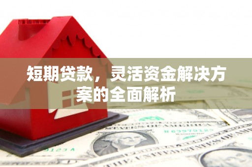 曹妃甸短期贷款，灵活资金解决方案的全面解析