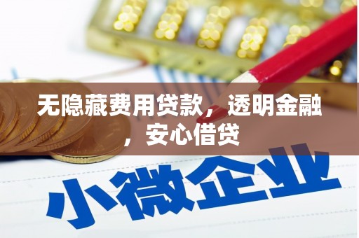 曹妃甸无隐藏费用贷款，透明金融，安心借贷