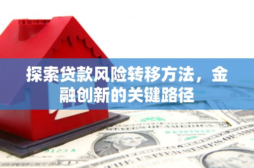 曹妃甸探索贷款风险转移方法，金融创新的关键路径