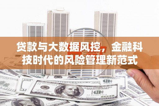 曹妃甸贷款与大数据风控，金融科技时代的风险管理新范式
