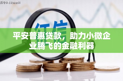 曹妃甸平安普惠贷款，助力小微企业腾飞的金融利器
