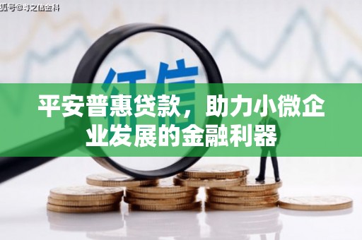 曹妃甸平安普惠贷款，助力小微企业发展的金融利器