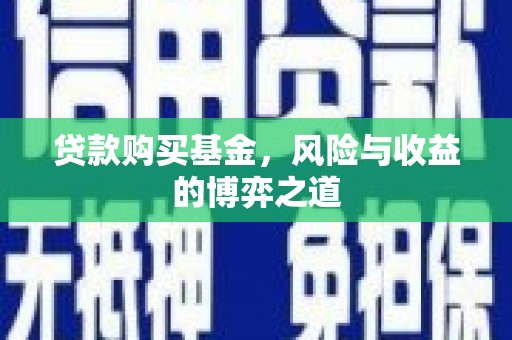 曹妃甸贷款购买基金，风险与收益的博弈之道