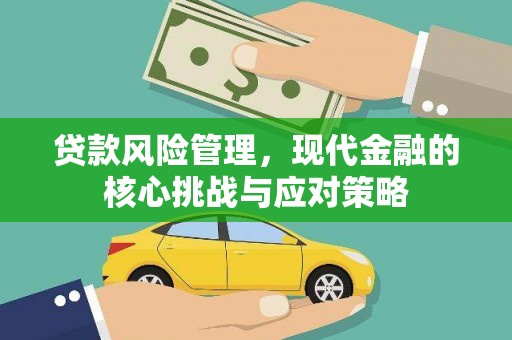 曹妃甸贷款风险管理，现代金融的核心挑战与应对策略