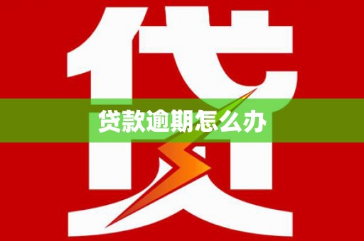 曹妃甸贷款逾期怎么办