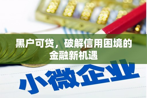 曹妃甸黑户可贷，破解信用困境的金融新机遇