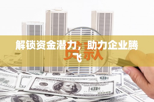 曹妃甸解锁资金潜力，助力企业腾飞