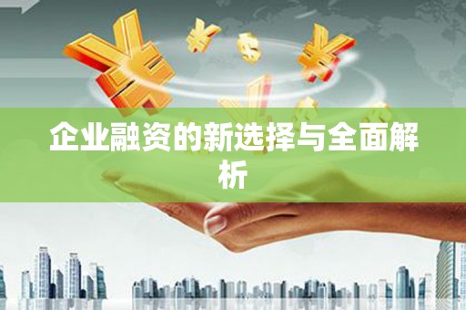曹妃甸企业融资的新选择与全面解析